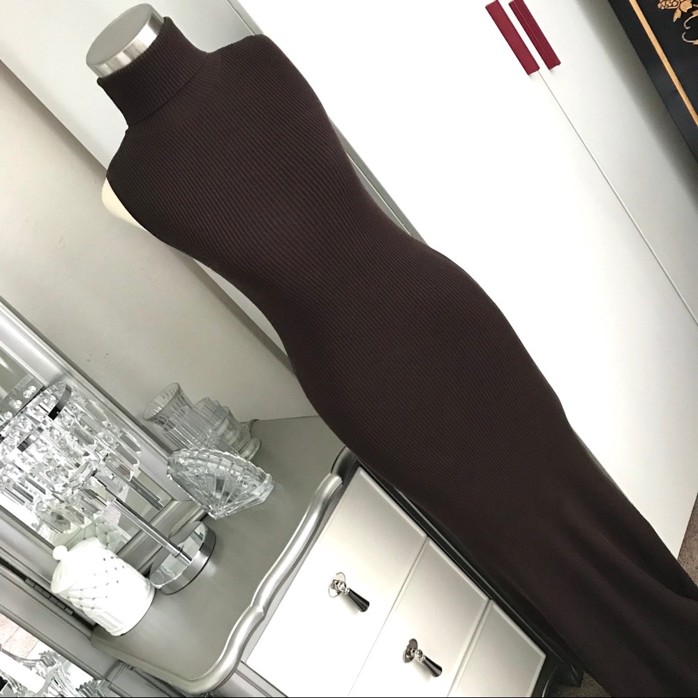 Maxi Knit Dress Sleeveless Small Medium